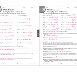 Glencoe algebra 2 answer key