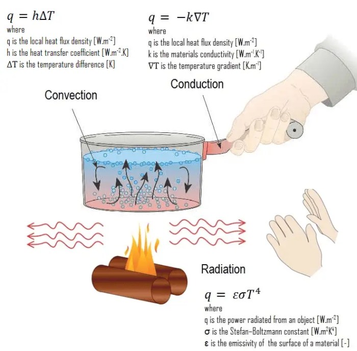 Heat transfer by conduction gizmo