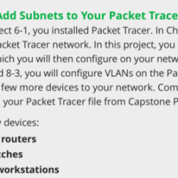 Simulation lab 8.1 module 08 subnets in cisco packet tracer