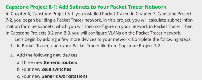 Simulation lab 8.1 module 08 subnets in cisco packet tracer